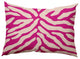 Animal Stripe Decorative Throw Pillow, Orchid, 14"x20"
