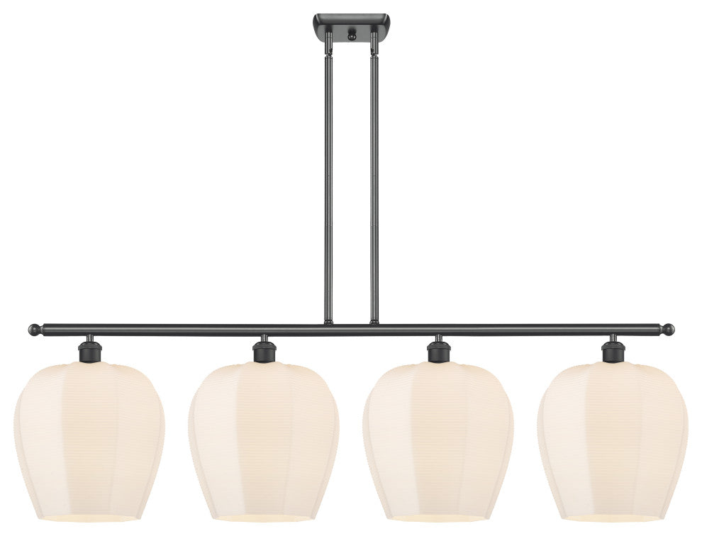 Innovations 516-4I-BK-G461-12-LED 4 Light Island Light, Matte Black