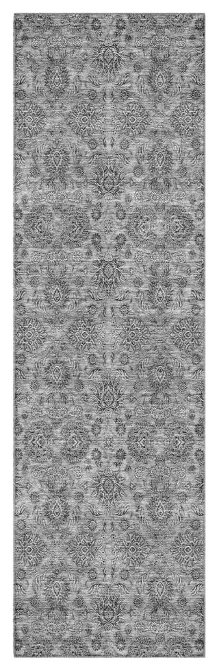 Premium Machine Washable Mayfield AMF702 Gray 2'3" x 7'6" Runner Rug
