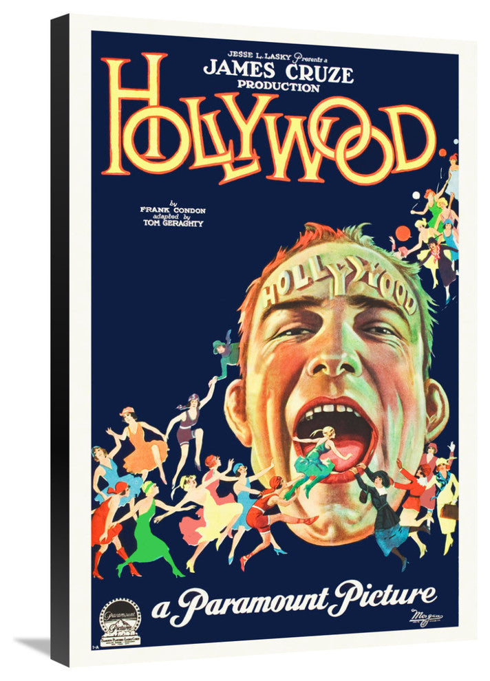 "Hollywood" Stretched Canvas Giclee by Hollywood Photo Archive, 20x30"