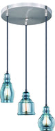 Millie 3-Light Assorted Mini Pendants with 12" Canopy Oil Rubbed Bronze