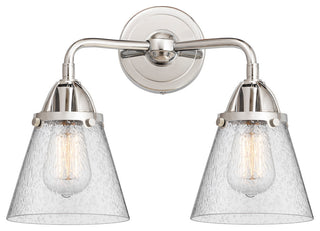 Small Cone Bath Vanity Light, Polished Chrome, Seedy, Seedy