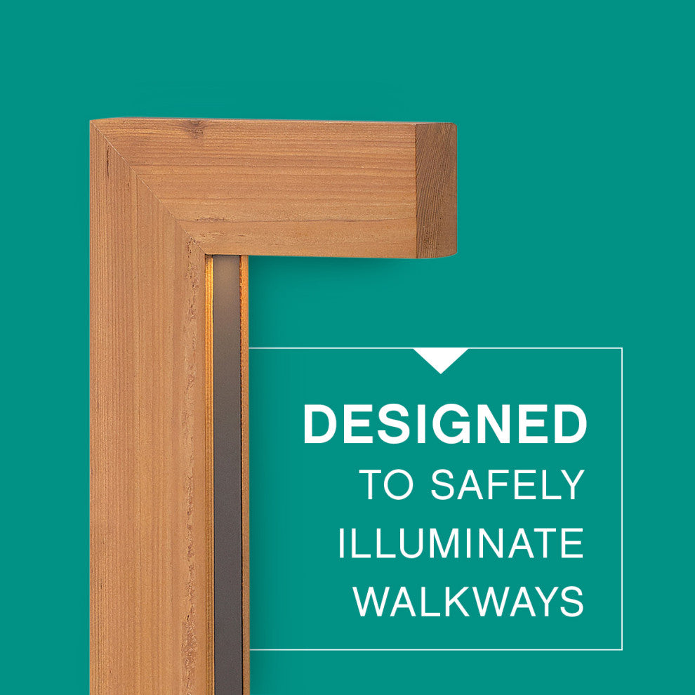 Hinkley Atlantis 22" Large LED Path Light, Cedar