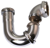 1-1/2 x 1-1/4" LA Code P-Trap, Polished Chrome