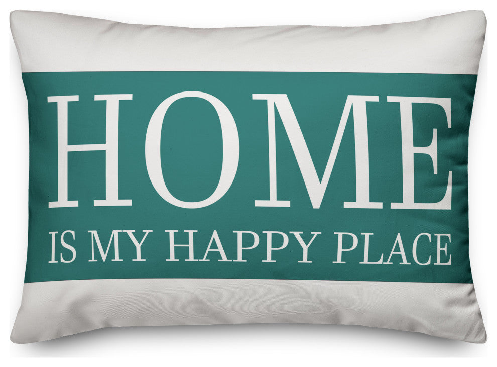 Home is my Happy Place 14x20 Indoor / Outdoor Pillow