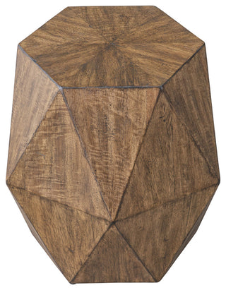 Uttermost 25274 Volker Honey Geometric Accent Table