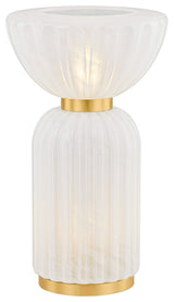 Mitzi Cordelia Table Lamp Aged Brass
