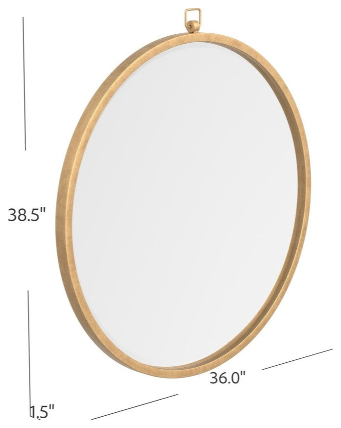 Quinn Wall Mirror - Gold