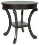 Vermont Accent Table, Antique Black