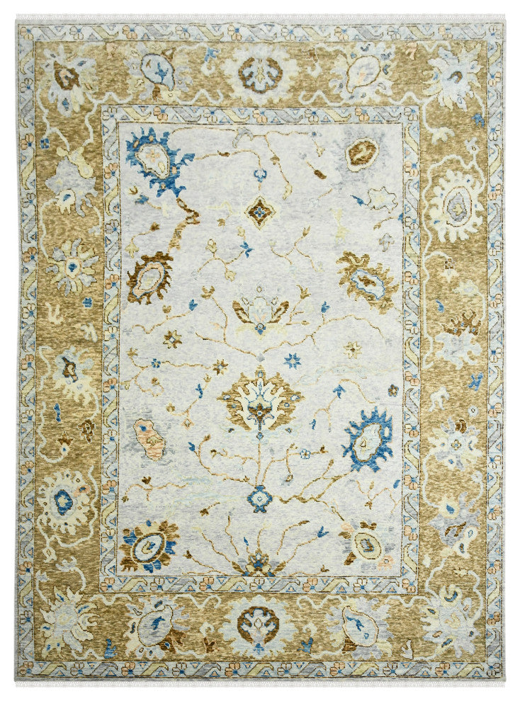 Blu Stanhope Area Rug, Beige, 8' x 10', Oriental