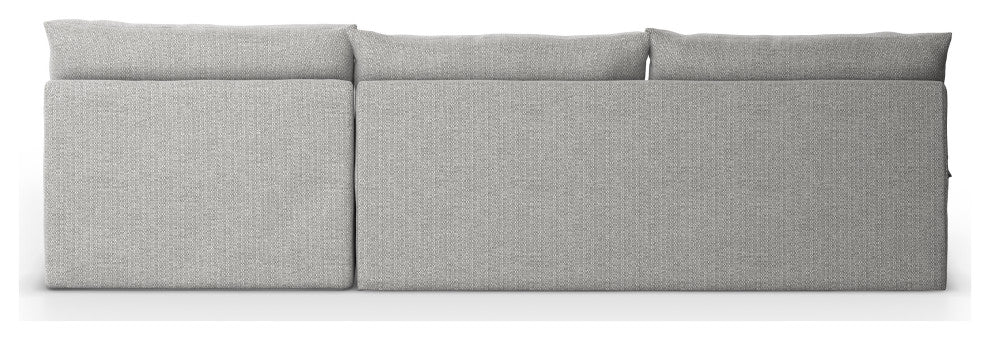 Grant Outdoor 2 Pc Sectional-Faye Ash