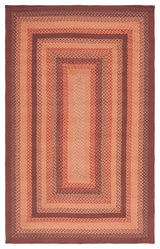 Safavieh Cape Cod Collection BRD651P Rug, Orange/Rust, 3' X 5'