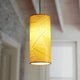 Cylinder Pendant Lamp, Orange