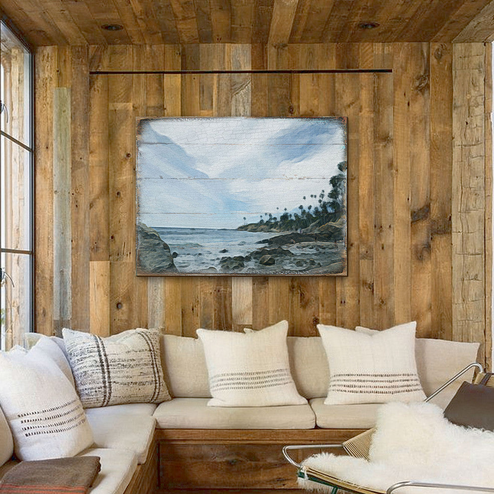 Surfer Wooden Coastal Wall Art, X-Large 36x24