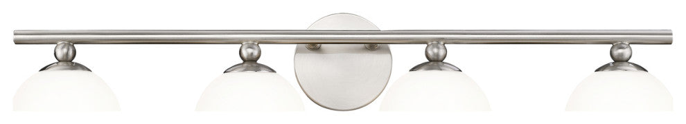 Z-LITE 4-Light Vanity, Brushed Nickel