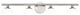 Z-LITE 4-Light Vanity, Brushed Nickel