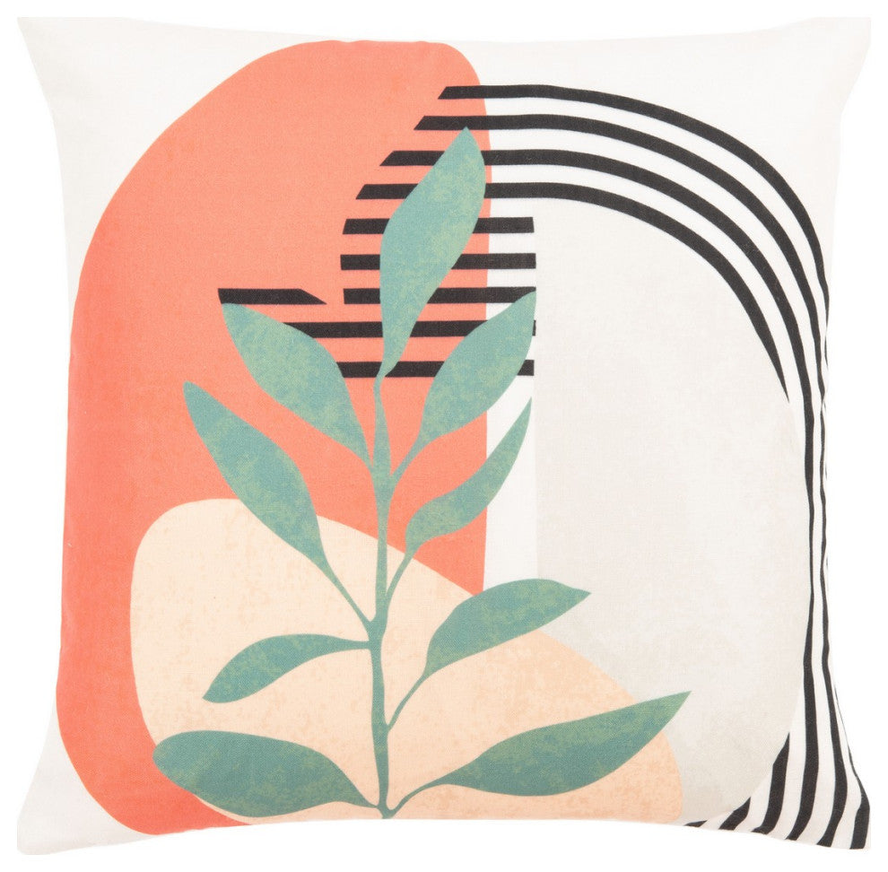 Safavieh Jena Pillow Multi 18" X 18"