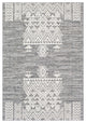 Surya Ariana RIA-2304 4'3"x5'11" Rug, Medium Gray/Taupe/White