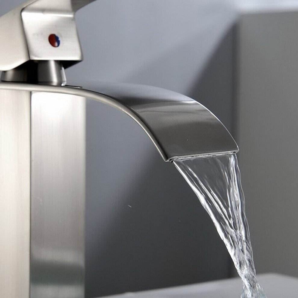 Kamloops Stainless Steel Bathroom Sink Faucet