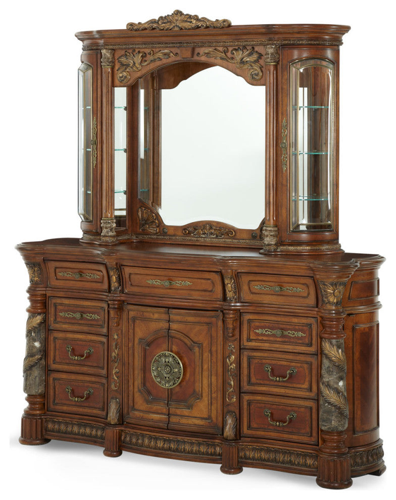 Villa Valencia Cal. King Poster Bedroom Set