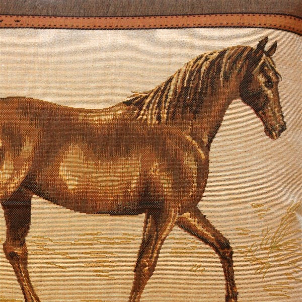Pillow Decor - Horse French Tapestry Throw Pillow