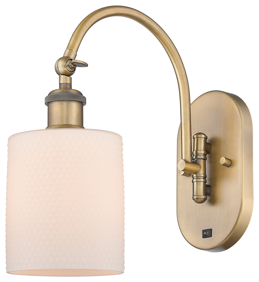 Innovations 518-1W-BB-G111-LED 1-Light Sconce, Brushed Brass