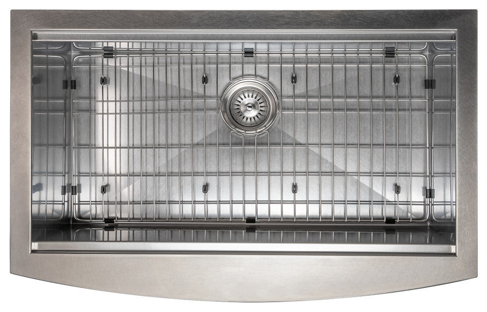 33" Moritz Apron Mount Kitchen Sink in Fingerprint Resistant Stainless Steel
