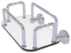 Dottingham Wall Mounted Guest Towel Holder, Polished Chrome