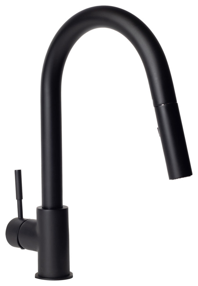 ZLINE Gemini Kitchen Faucet in Matte Black (GEM-KF-MB)