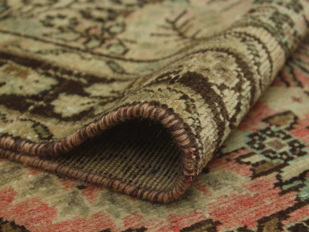 Fine Vintage Distressed Dexther Rust Rug