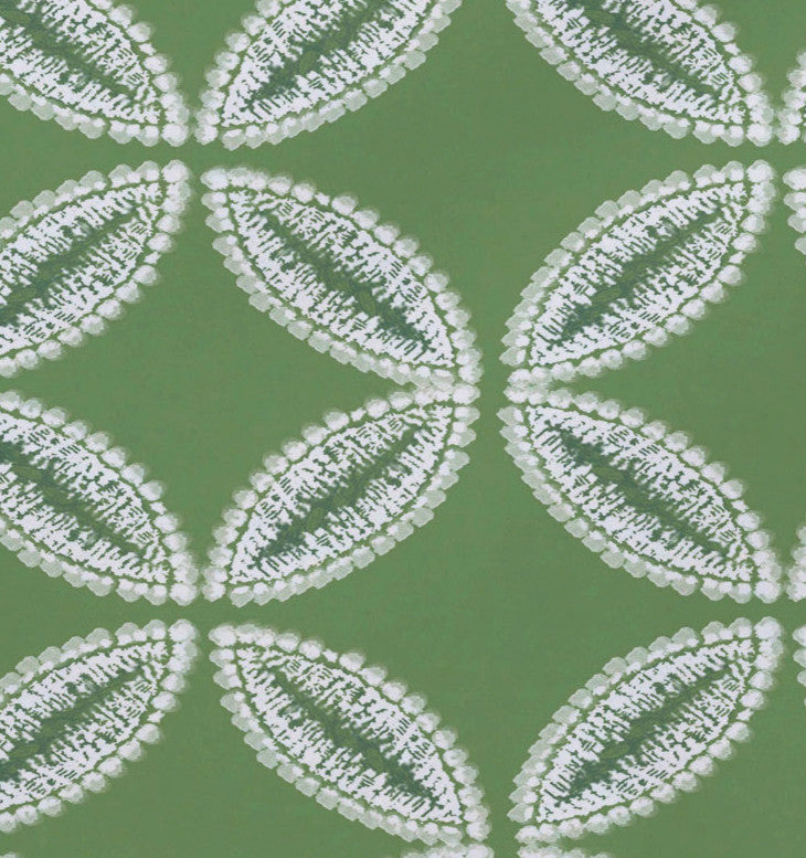 Tidepool, Geometric Print Placemat, Set of 4, Green