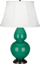 Robert Abbey RA-EG21 1-Light Table Lamp, Double Gourd