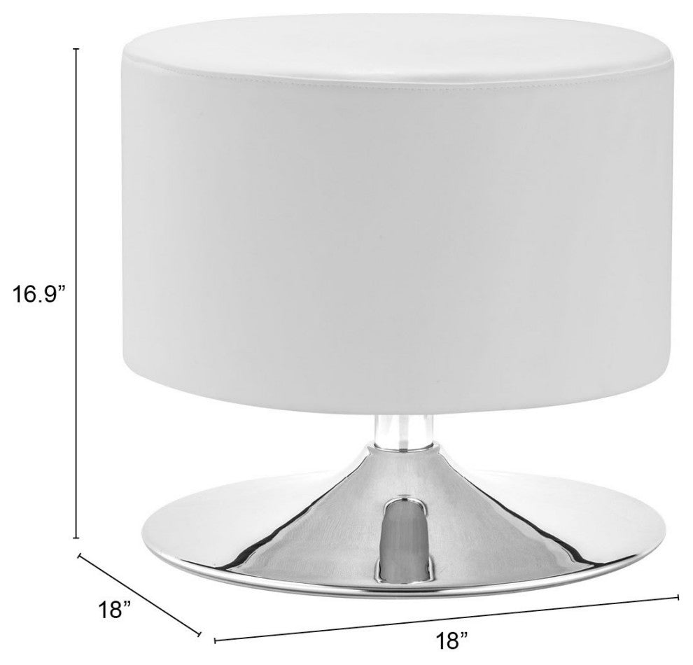 Plump Ottoman White