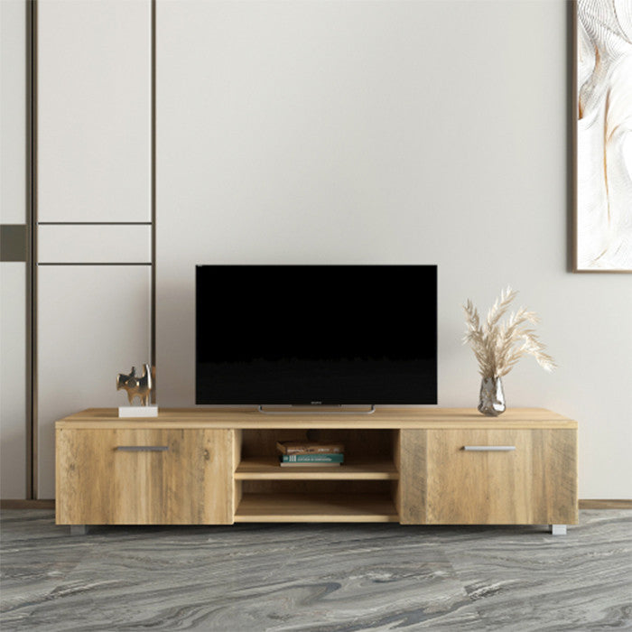 Living room TV benches MDF Oak modern tv stand