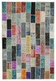 Rug N Carpet - Handmade Anatolian 6' 9" x 10' 0" Antique Patchwork Area Rug
