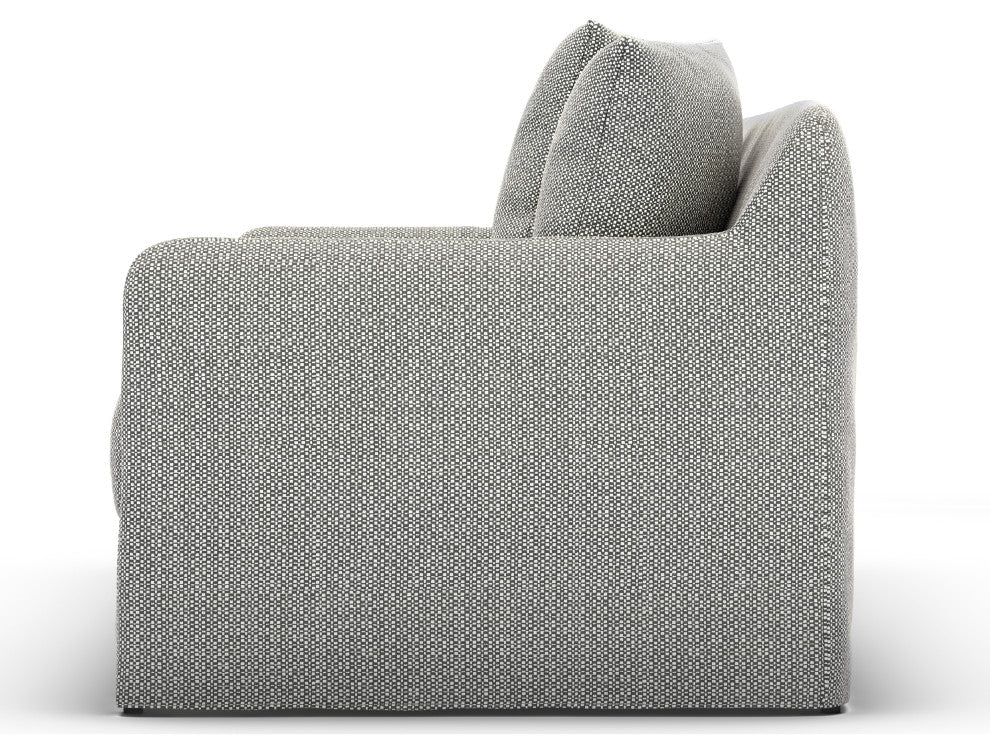Dade Outdoor Sofa-90"-Faye Ash