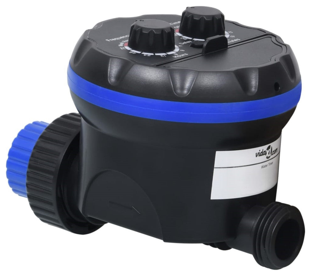 Vidaxl Single Outlet Water Timer With Ball Valves