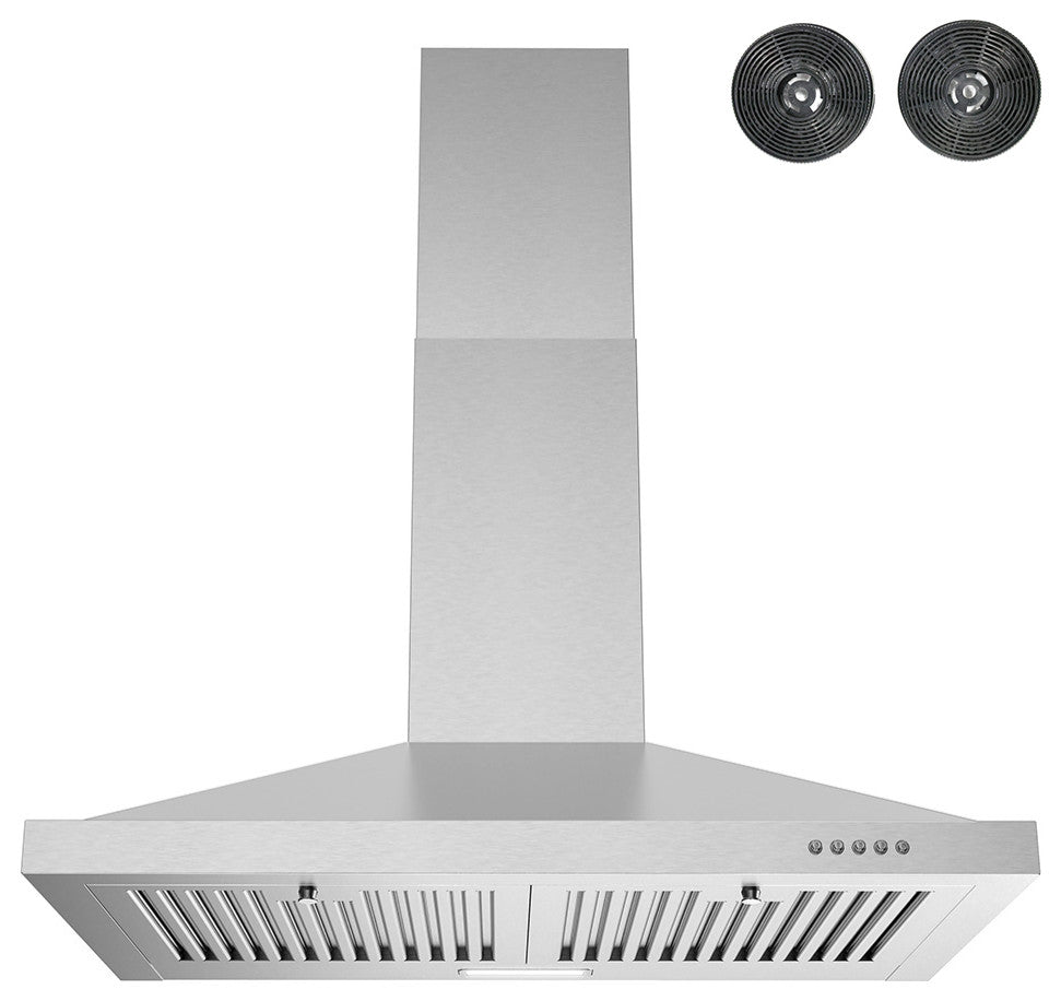 Streamline 30" Giganti Convertible Wall Mount Range Hood, Stainless Steel