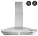 Streamline 30" Giganti Convertible Wall Mount Range Hood, Stainless Steel