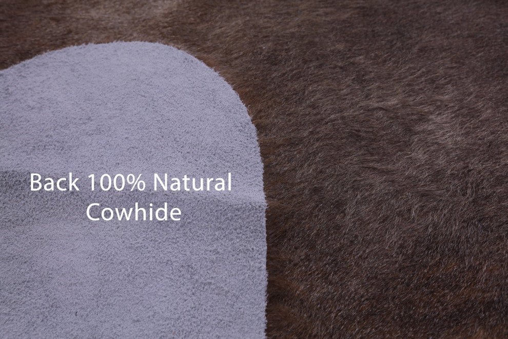 8' 0" X 6' 8" Natural Cowhide Rug C2305