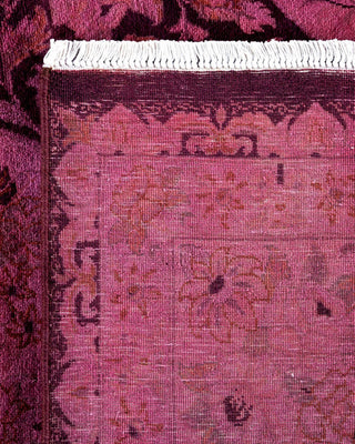 Overdyed, One-of-a-Kind Hand-Knotted Area Rug Pink, 8'2"x10'2"