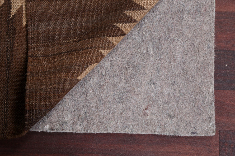 Natural Dye Geometric Kilim Oriental Area Rug Flat-weave Wool Carpet 5x7