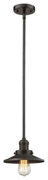 Railroad 1-Light Mini Pendant, Oil Rubbed Bronze