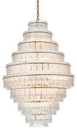 Home Living 36" Chandelier, Satin Gold