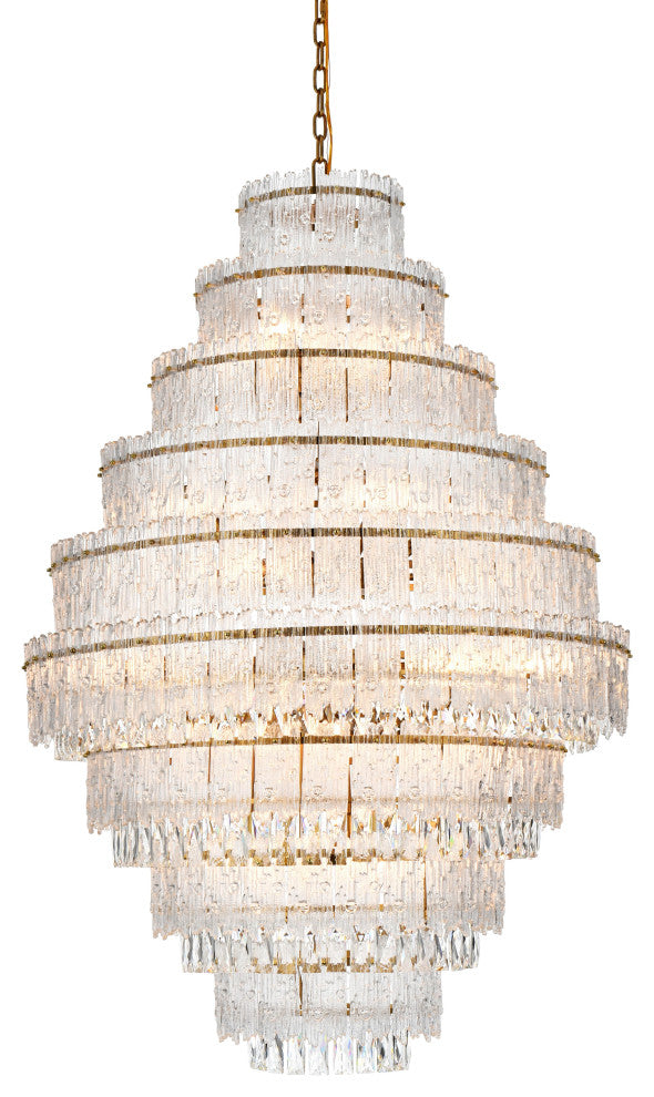 Home Living 36" Chandelier, Satin Gold