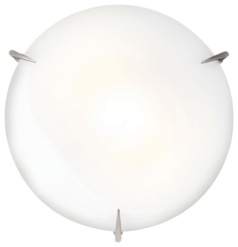 Access Lighting 20662LEDDLP Zenon 3 Light 16"W LED Flush Mount - Brushed Steel