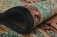 Pak-Persian Carnation Black Rug, 8'0x10'6