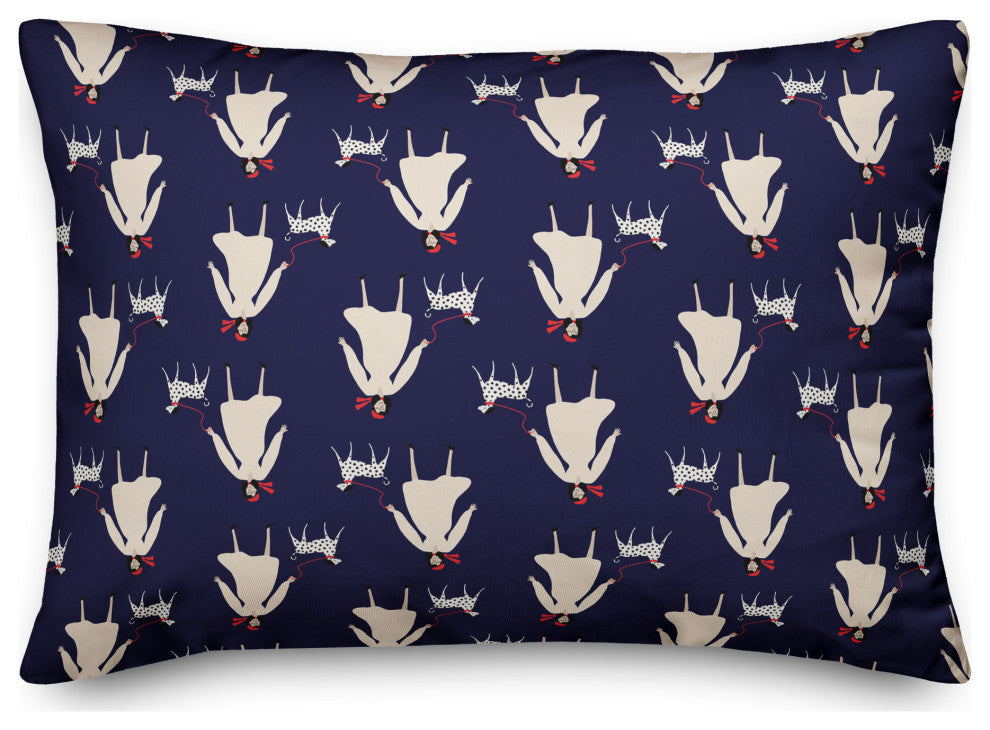 La Vie En Rose 14x20 Spun Poly Pillow