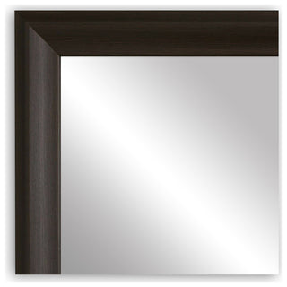 Woodford Framed Wall Mirror, Walnut, 28" X 36"