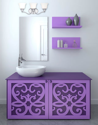 Yates 3 Light Bath Bar, Pewter